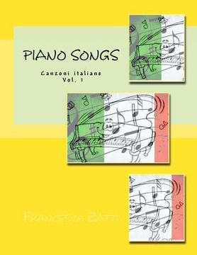 portada Piano Songs: Canzoni Italiane Vol. 1 (en Italiano)