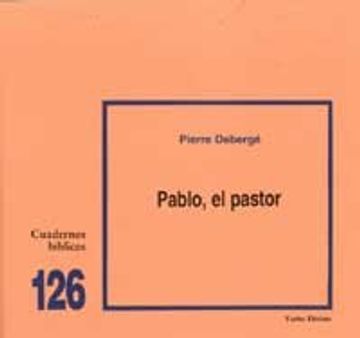 portada Pablo, el pastor (in Spanish)