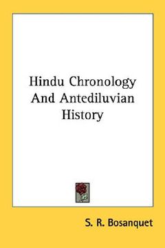 portada hindu chronology and antediluvian history (en Inglés)
