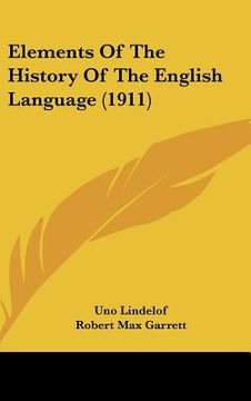 portada elements of the history of the english language (1911) (in English)