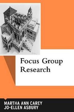 portada Focus Group Research (en Inglés)