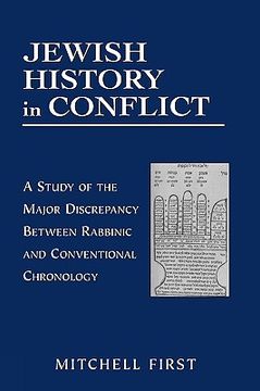 portada jewish history in conflict: a study of the major discrepancy between rabbinic and conventional chronology (en Inglés)