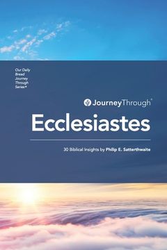 portada Journey Through Ecclesiastes: 30 Biblical Insights (in English)