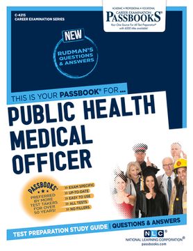 portada Public Health Medical Officer (C-4215): Passbooks Study Guide Volume 4215