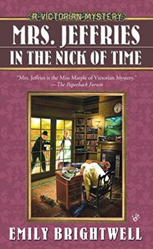 portada Mrs. Jeffries in the Nick of Time (Victorian Mysteries) (en Inglés)