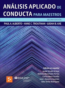 portada Análisis de Aplicado de Conducta Para Maestros [Hardcover]