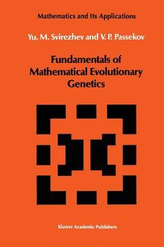 portada Fundamentals of Mathematical Evolutionary Genetics (en Inglés)