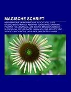 portada Magische Schrift (in German)