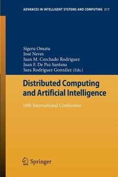 portada Distributed Computing and Artificial Intelligence: 10th International Conference (en Inglés)