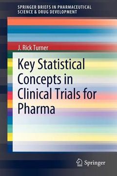 portada key statistical concepts in clinical trials for pharma