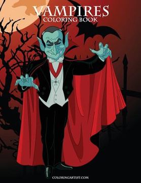 portada Vampires Coloring Book 1 (in English)