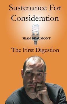 portada Sustenance For Consideration: The First Digestion