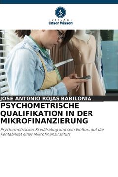 portada Psychometrische Qualifikation in Der Mikrofinanzierung (en Alemán)