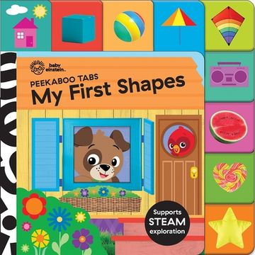 portada Baby Einstein: My First Shapes Peekaboo Tabs (en Inglés)