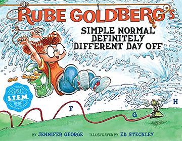 portada Rube Goldberg'S Simple Normal Definitely Different day off (en Inglés)
