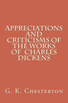 portada Appreciations and Criticisms of the Works of Charles Dickens