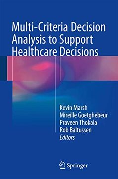 portada Multi-Criteria Decision Analysis to Support Healthcare Decisions (en Inglés)