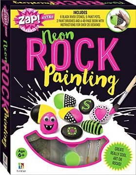 portada Zap Extra Neon Rock Painting (en Inglés)