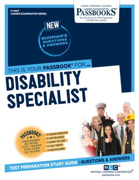 portada Disability Specialist (C-4407): Passbooks Study Guide Volume 4407