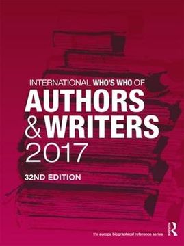 portada International Who's Who of Authors and Writers 2017