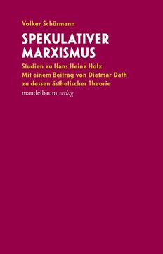 portada Spekulativer Marxismus (en Alemán)
