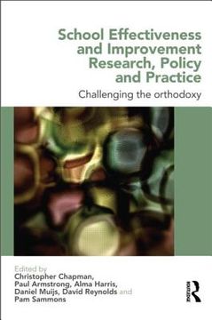 portada school effectiveness and improvement research, policy and practice