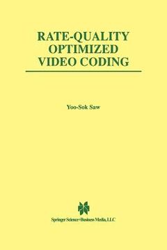 portada Rate-Quality Optimized Video Coding (en Inglés)
