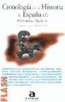 portada Cronologia de la Historia de España (Vol. 1) "Prehistoria-Siglo x v"
