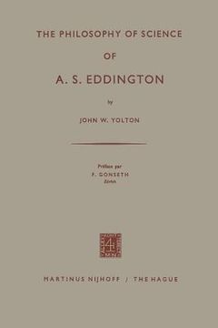 portada The Philosophy of Science of A. S. Eddington (in English)