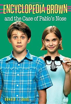 portada Encyclopedia Brown and the Case of Pablos Nose (en Inglés)