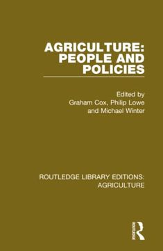 portada Agriculture: People and Policies (Routledge Library Editions: Agriculture) (en Inglés)