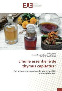portada L'huile essentielle de thymus capitatus : (OMN.UNIV.EUROP.)