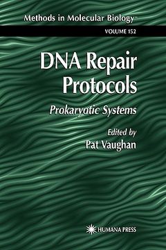 portada dna repair protocols: prokaryotic systems (en Inglés)