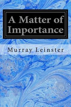 portada A Matter of Importance (in English)