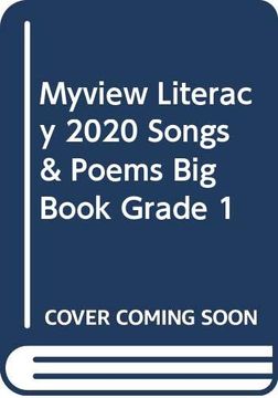 portada Myview Literacy 2020 Songs & Poems big Book Grade 1 (in English)