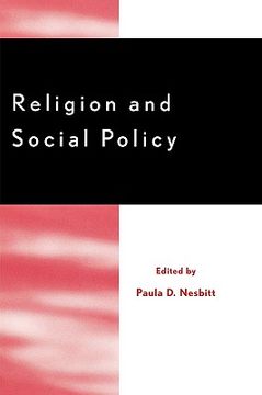 portada religion and social policy (in English)