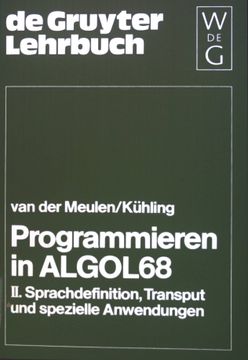 portada Programmieren in ALGOL 68 (en Alemán)