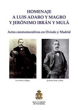 portada Homenaje a Luis Adaro y Magro y Jeronimo Ibran y Mula