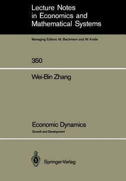 portada economic dynamics: growth and development (en Inglés)
