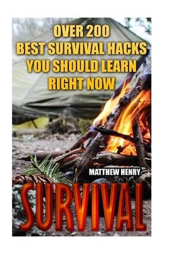 portada Survival: Over 200 Best Survival Hacks You Should Learn Right Now (in English)