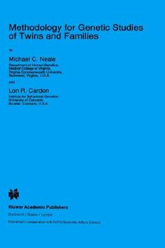 portada Methodology for Genetic Studies of Twins and Families (Nato Science Series d: , 67) (en Inglés)