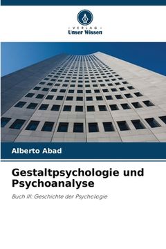 portada Gestaltpsychologie und Psychoanalyse (in German)