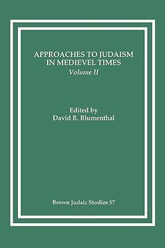 portada approaches to judaism in medieval times, volume ii (en Inglés)