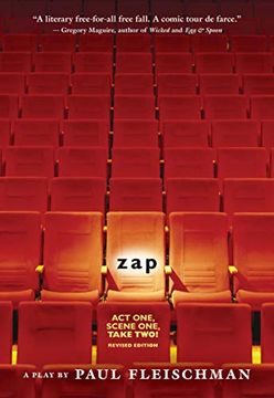 portada Zap: A Play (en Inglés)