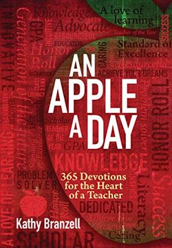 portada An Apple a Day: 365 Devotions for the Heart of a Teacher (en Inglés)