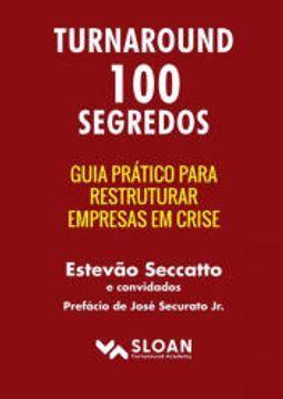 portada Turnaround 100 Segredos de Estevão Seccatto(Clube de Autores - Pensática, Unipessoal) (en Portugués)