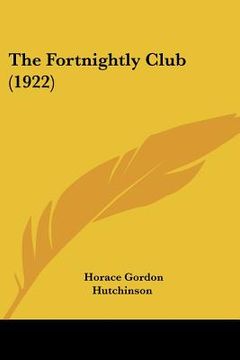 portada the fortnightly club (1922) (in English)