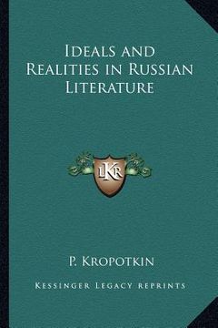 portada ideals and realities in russian literature (en Inglés)