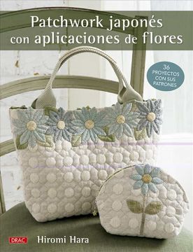portada Patchwork Japones con Aplicaciones de Flores (in Spanish)