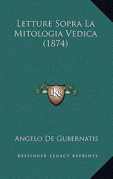 portada Letture Sopra La Mitologia Vedica (1874) (in Italian)